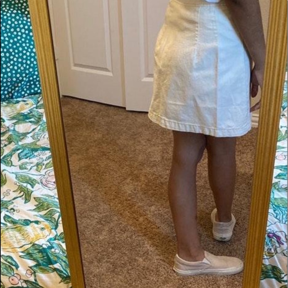 Current/Elliot White Denim Skirt - Picture 5 of 7